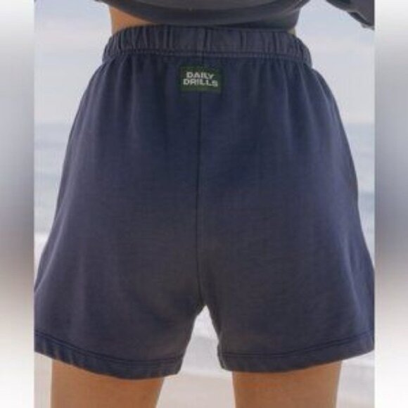 Daily Drills Navy Sweat Shorts Size XS/S - Picture 1 of 11